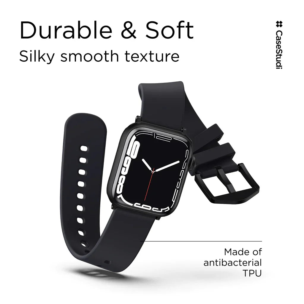 Casestudi Watch 49/46/45/44 Mm USL Series Strap - Black - Tashqila Casestudi Watch 49/46/45/44 Mm USL Series Strap - Black - Tashqila